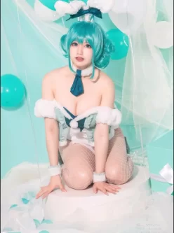 【写真】Nyako喵子—初音白兔 【41P-320MB】